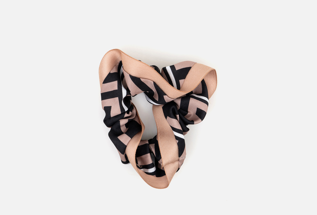 Изображение товара Резинка для волос EsDemiDa Черно-бело-бежевая