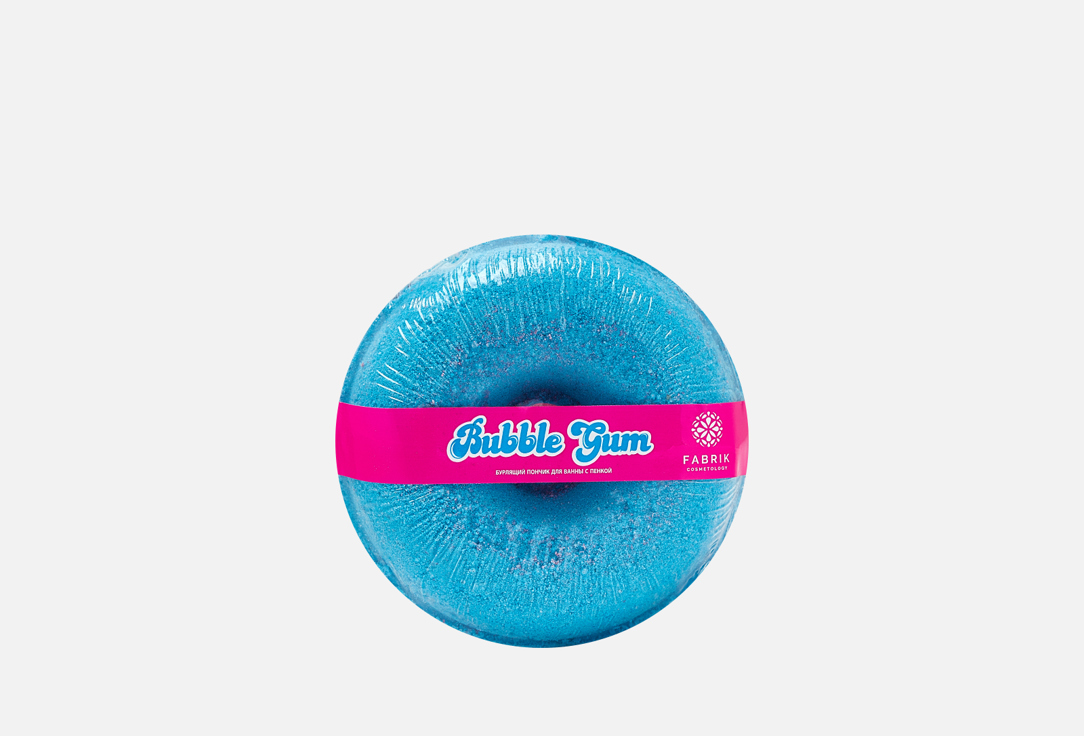 Бурлящий пончик для ванны Fabrik cosmetology bubble gum 