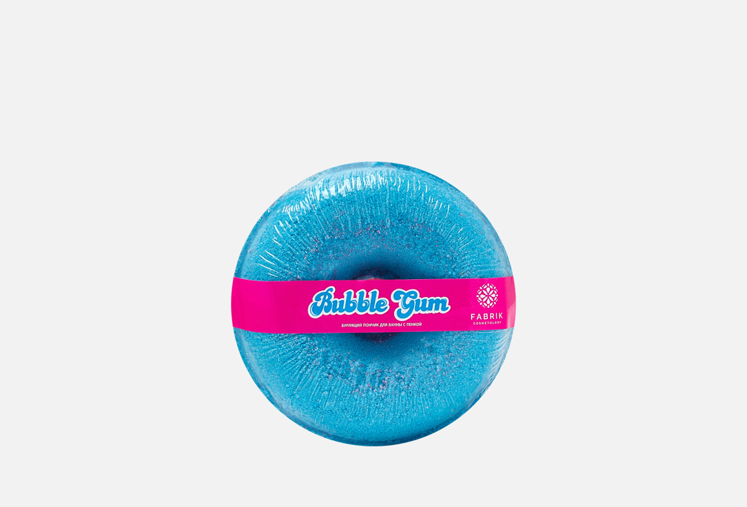 цена Бурлящий пончик для ванны FABRIK COSMETOLOGY Bubble gum 120 г