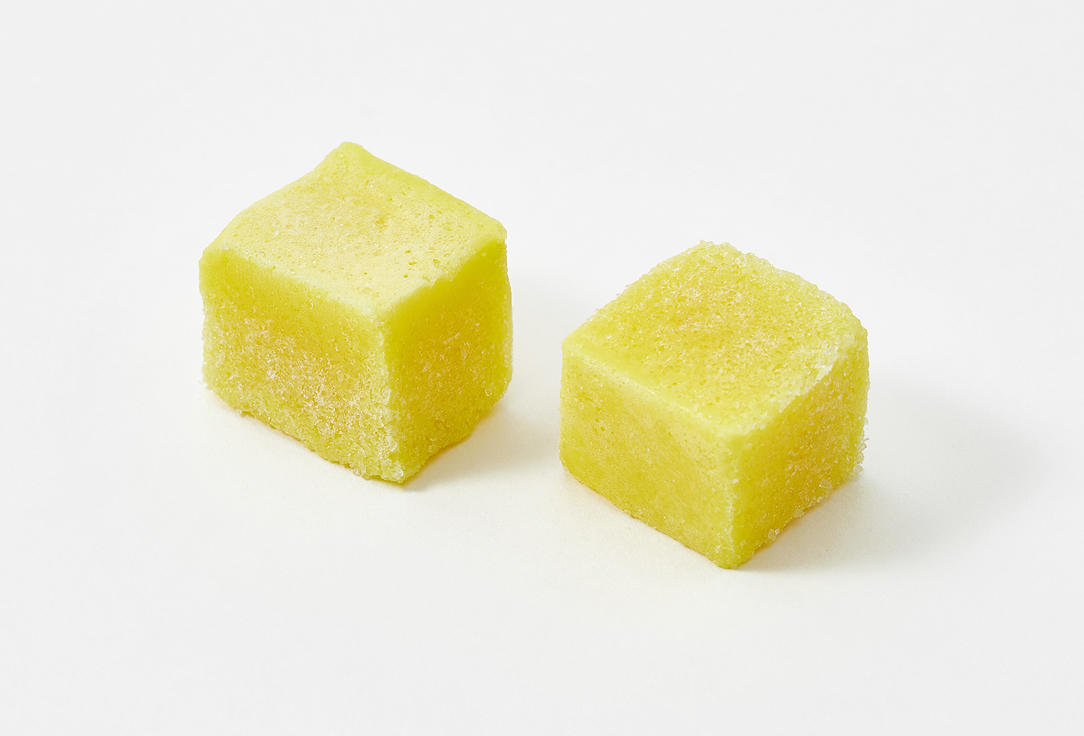 Сахарный скраб в кубиках Fabrik cosmetology yellow 