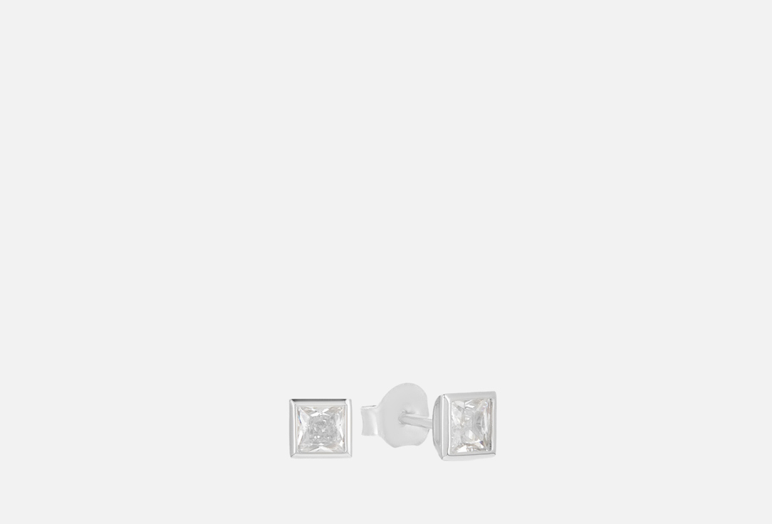 цена Серьги серебряные JUVEDEL С фианитами 2 шт