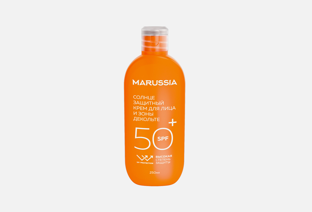 Солнцезащитный крем для лица и декольте 50 SPF MARUSSIA Sunscreen for face and décolleté 