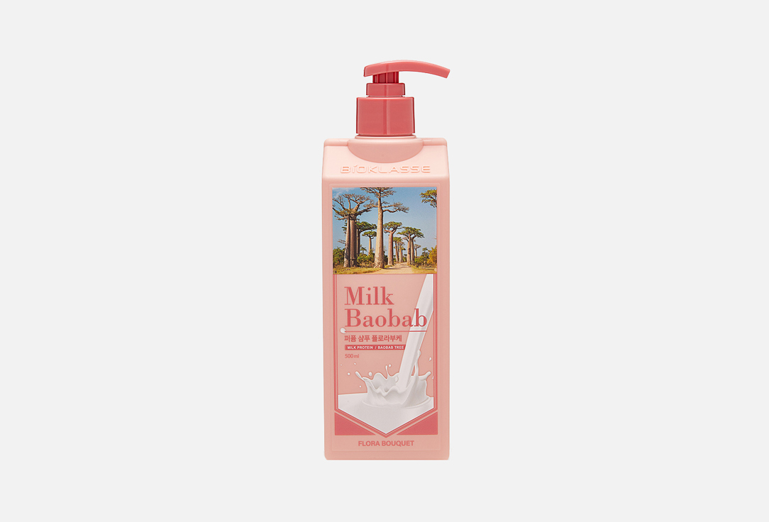 цена Парфюмированный шампунь для волос MILK BAOBAB Flora Bouquet 500 мл
