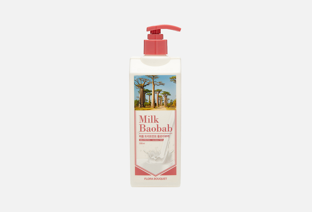 Парфюмированный бальзам для волос MILK BAOBAB Flora Bouquet 500 мл парфюмированный шампунь для волос milk baobab flora bouquet 500 мл