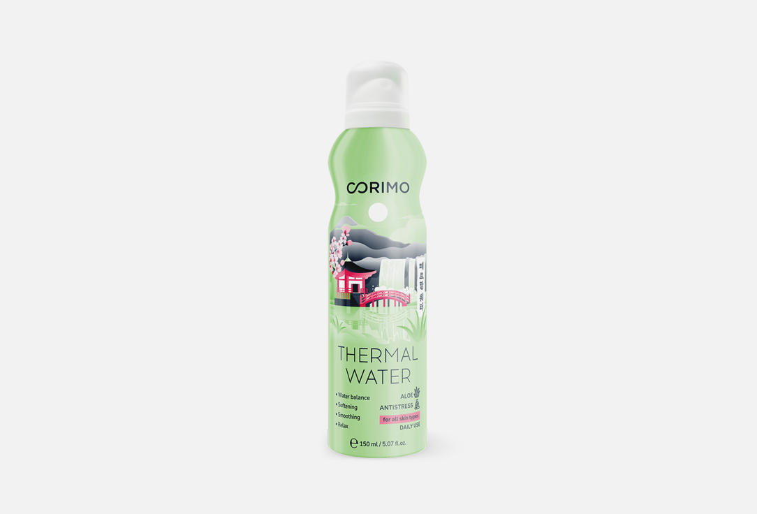 Термальная вода для лица CORIMO ALOE 150 мл термальная вода для лица thermal spa water термальная вода 150мл