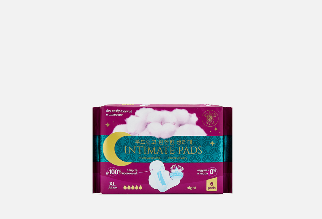 

Ночные прокладки MI-RI-NE, Overnight 320 mm 6 шт