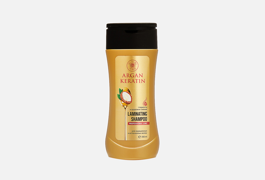 Ламинирующий шампунь  Mi-Ri-Ne argan oil shampoo 