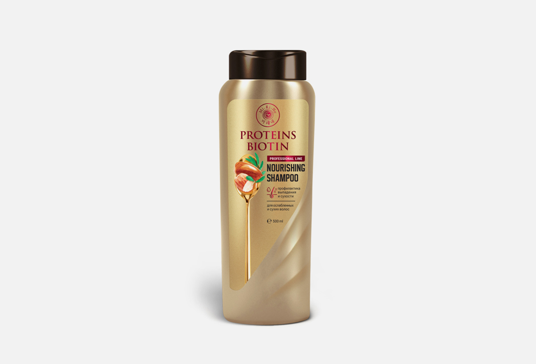 Шампунь для ослабленных и сухих волос MI-RI-NE Protein shampoo-nutrition 250 мл шампунь для волос mi