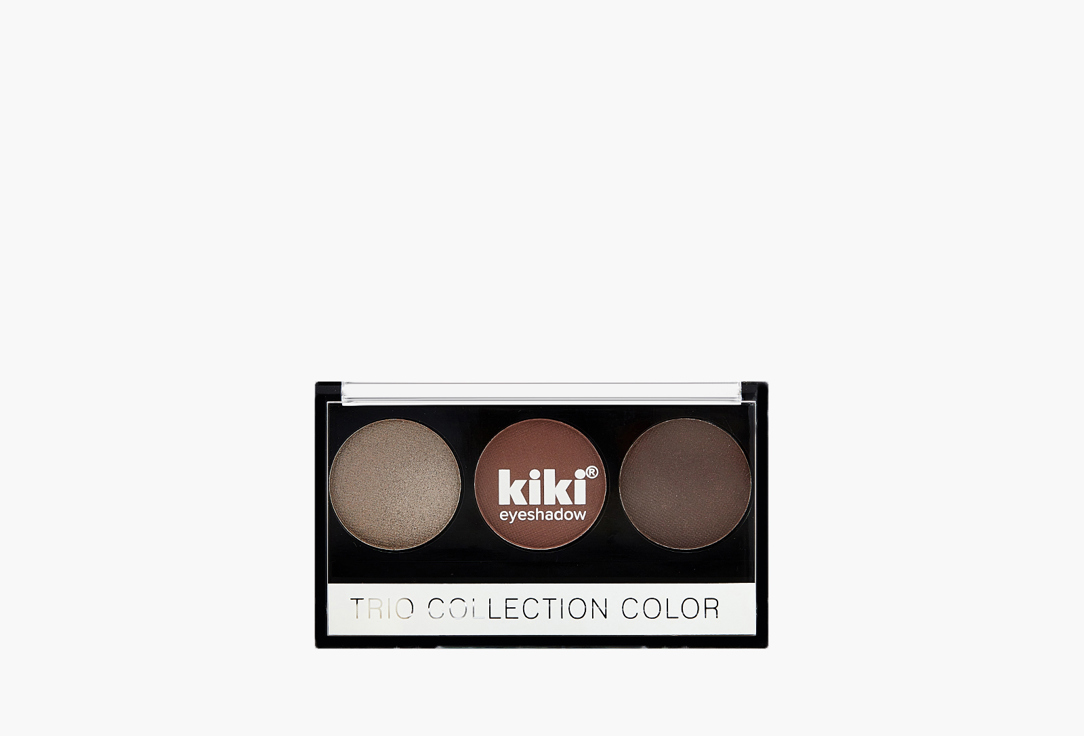 Изображение товара Палетка теней для век KIKI Trio Collection Color 3 оттенка для макияжа