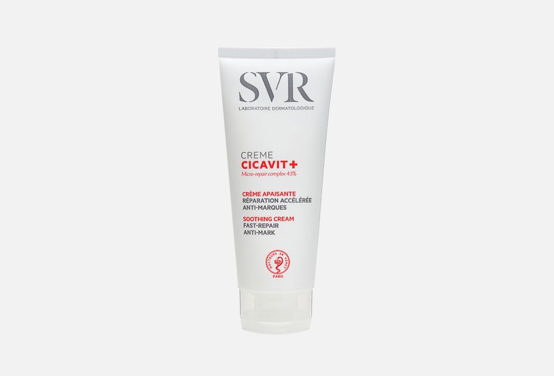 Восстанавливающий крем SVR CICAVIT + 100 мл увлажняющий и успокаивающий крем для лица svr sensifine hydra creme 40 мл