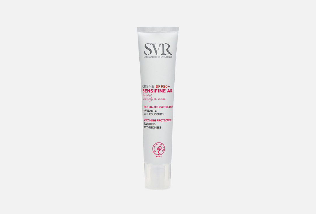 Солнцезащитный крем SPF 50+ SVR SENSIFINE AR 40 мл apivita солнцезащитный успокаивающий крем для чувствительной кожи лица