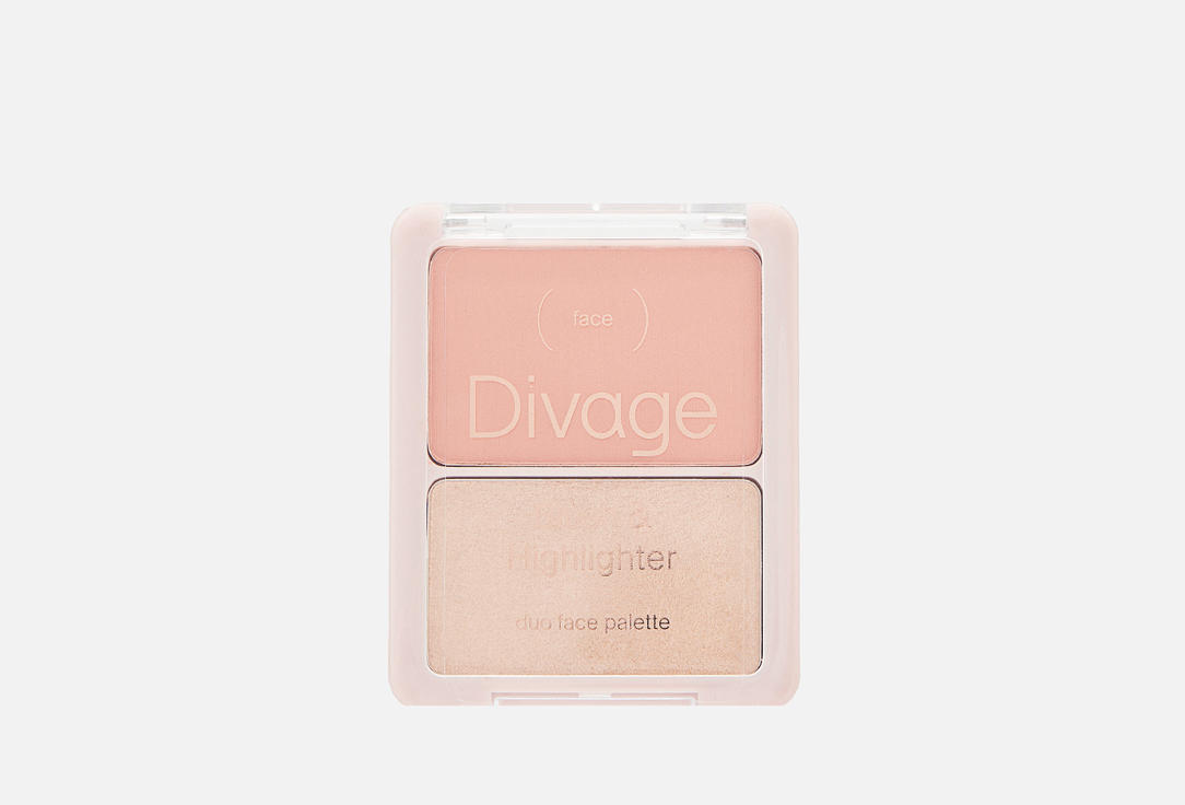 Blush Highlighter Duo Face Palette 8 г 334₽