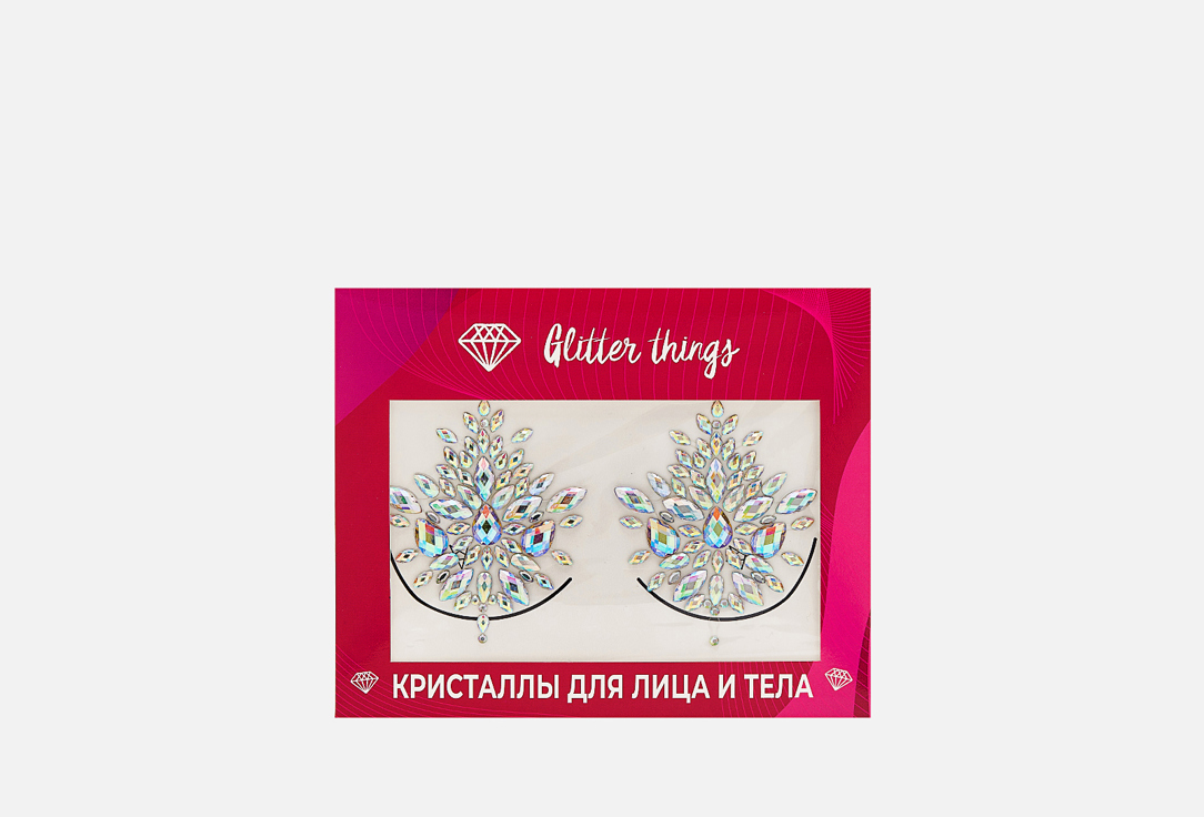Кристаллы для тела GLITTER THINGS BEAUTY Diamond Pasties 1 шт