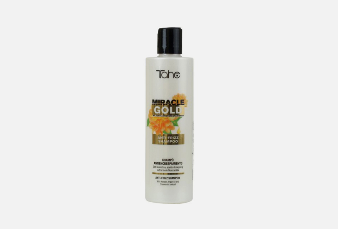 Шампунь для вьющихся волос TAHE KERATIN, ARGAN OIL AND CHAMOMILE EXTRACT 300 мл шампунь для вьющихся волос care rizos shampoo шампунь 1000мл
