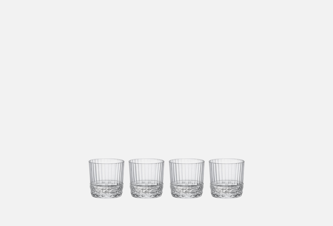 Набор стаканов Bormioli Rocco низких, AMERICA' 20s 