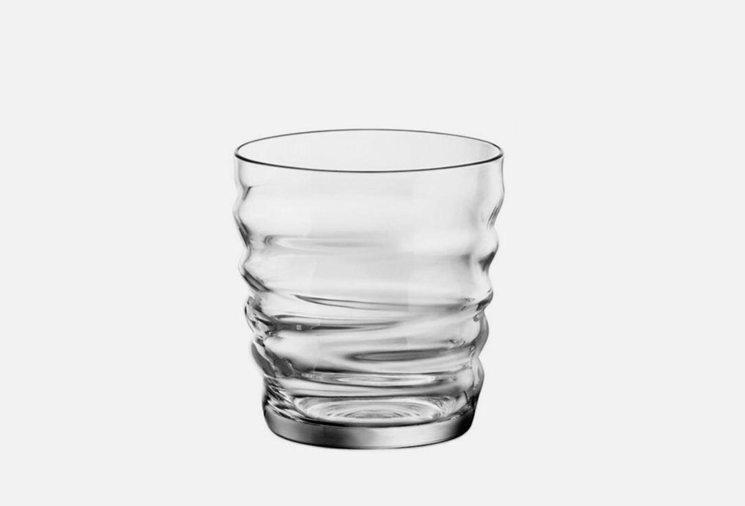 Набор стаканов BORMIOLI ROCCO RIFLESSI WATER LIGHT ONYX 300 мл контейнер круглый bormioli rocco 180 мл d9 5 см закалённое стекло
