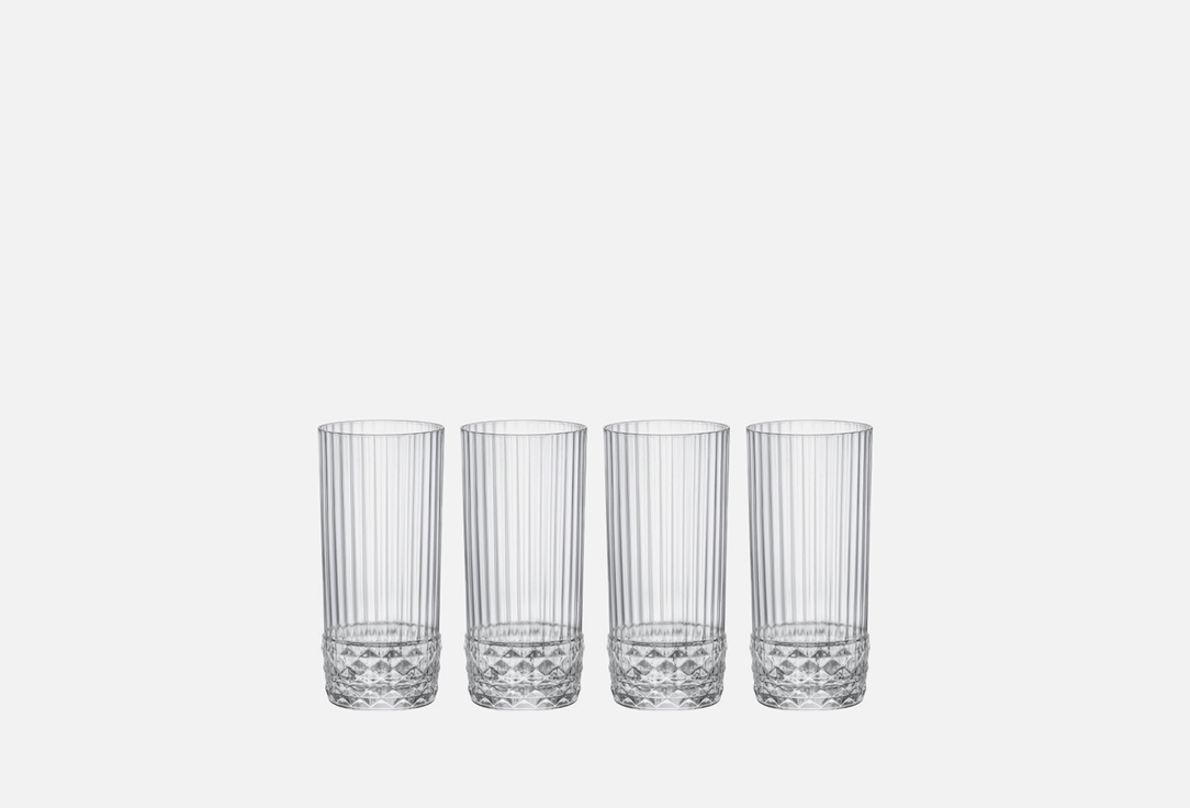 Набор стаканов для воды Bormioli Rocco высоких, AMERICA' 20s 