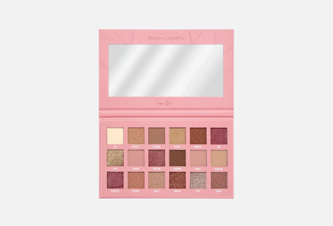 

Палетка теней для век BEAUTY CREATIONS, Коричневый, Tease Me 18 г