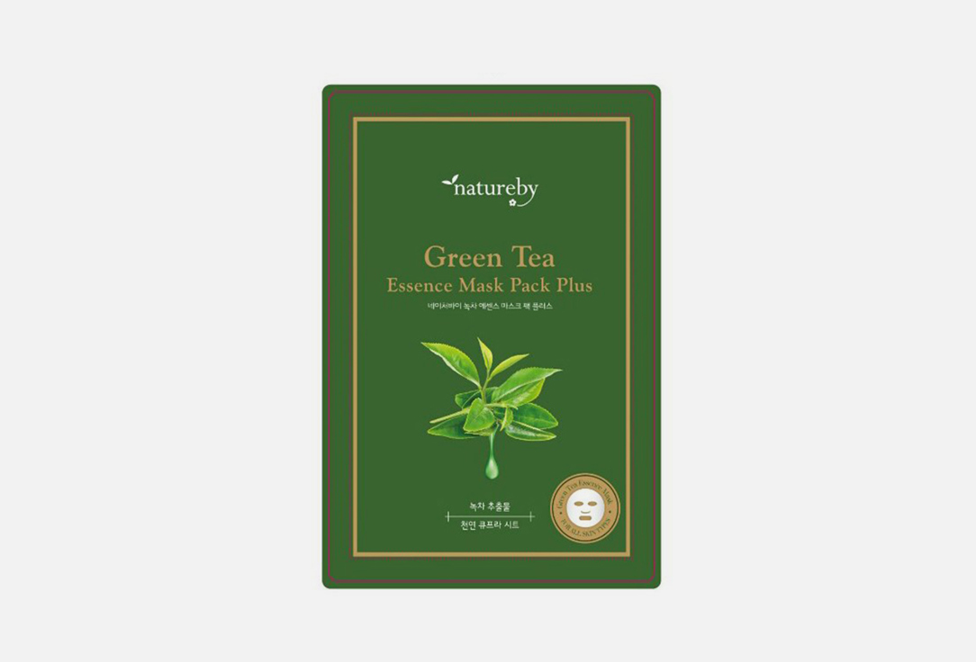Маска для лица Natureby green tea 