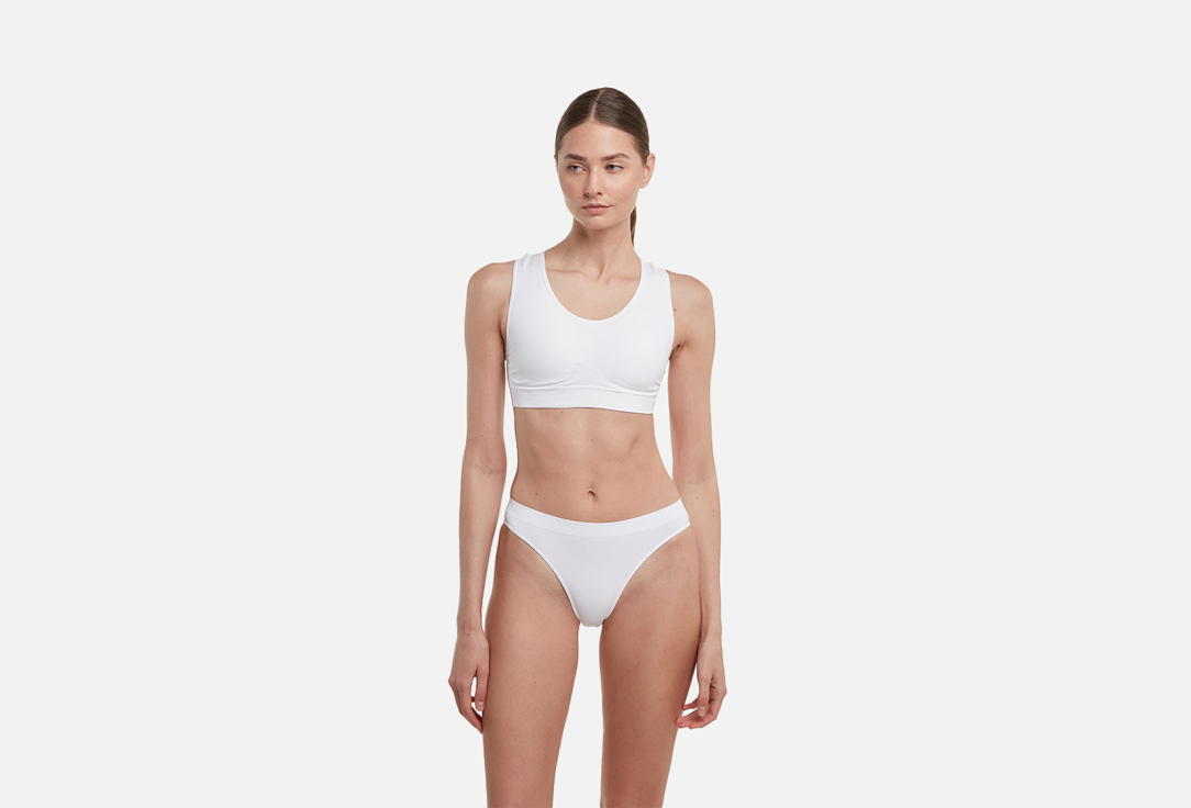 Изображение товара Топ на широких бретелях Belle YOU белый