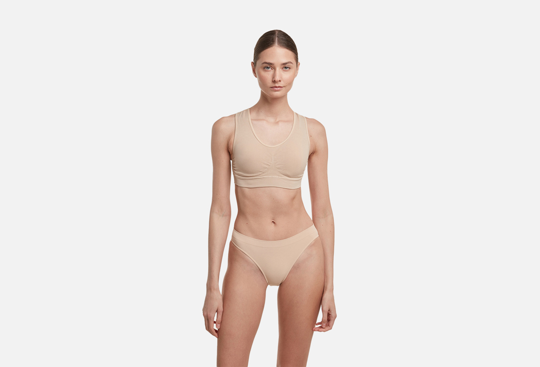 трусы-слипы с низкой посадкой BELLE YOU Base Нюдовые 3XL-4XL мл
