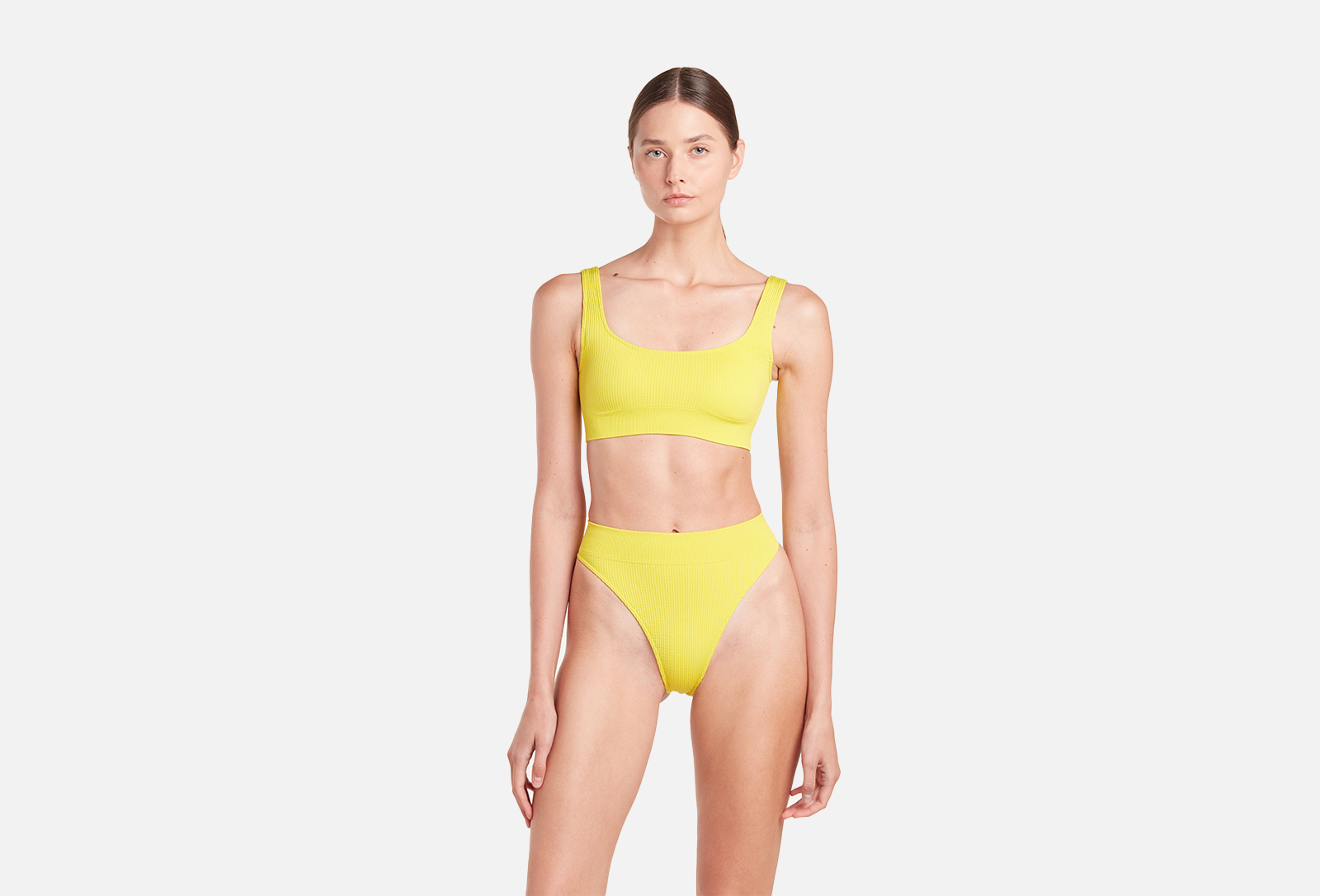 купальный верх Belle YOU яркий лайм M/L размер — купить в Москве