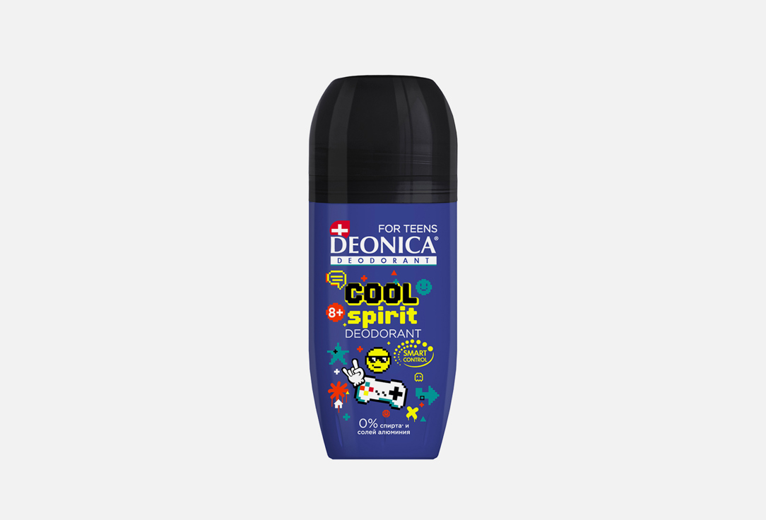 Дезодорант ролик DEONICA Cool Spirit 50 мл deonica ролик женский pro защита 50мл 2 шт