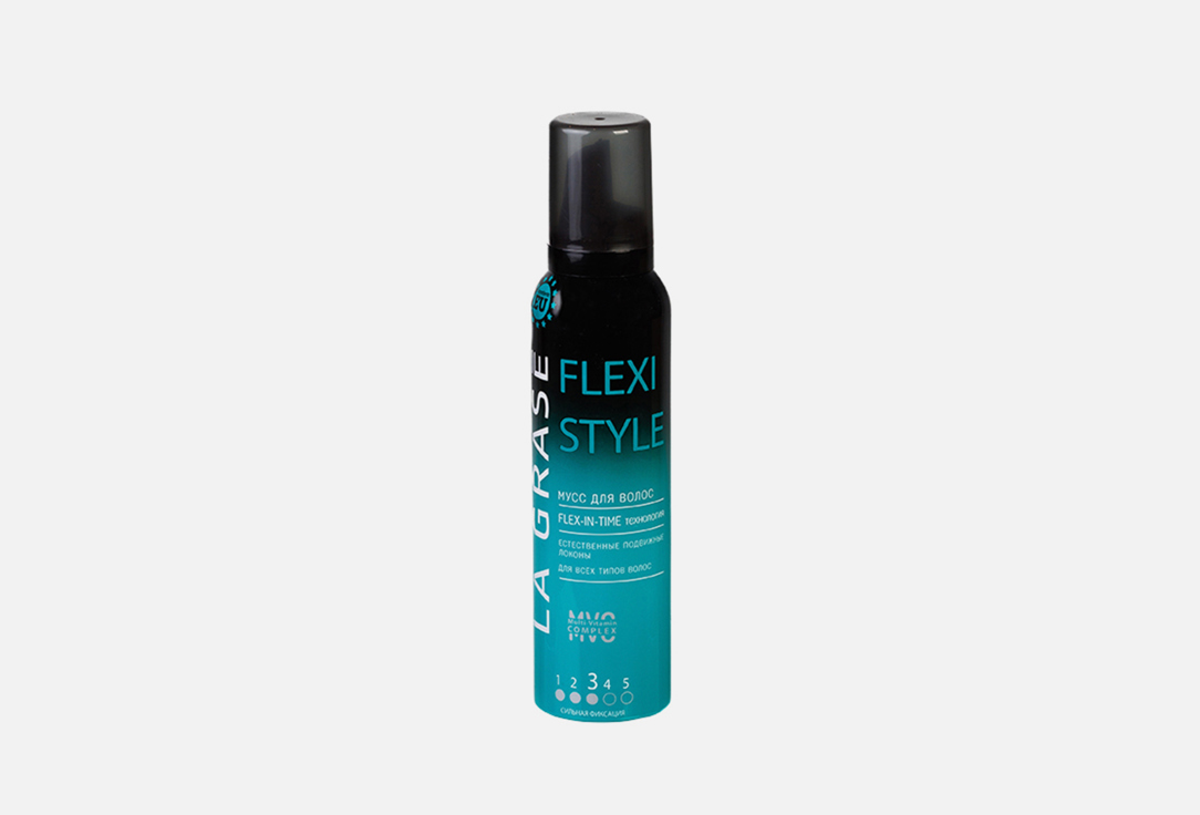 Мусс для волос LA GRASE Flexi Style 150 мл мусс для укладки волос la grase double volume супер объем lift up 150мл