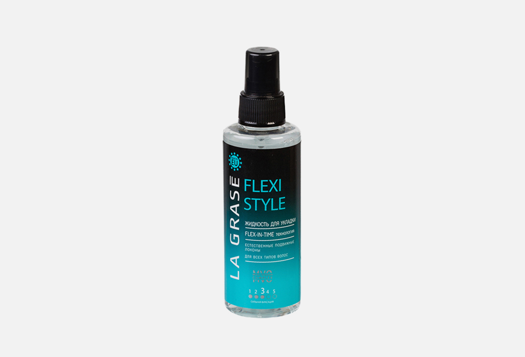 Спрей для укладки волос LA GRASE Flexi Style 150 мл жидкость для укладки волос taft 150мл объем 24 часа