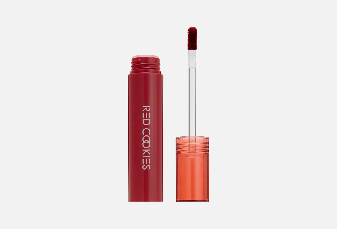 Изображение товара Жидкая губная помада RED COOKIES Glow Water Wrap Tint яркий стойкий блеск увлажнение