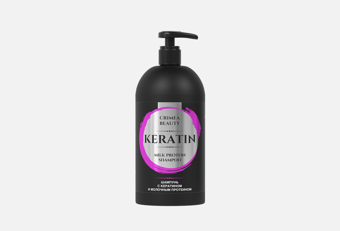 Шампунь для волос КРЫМСКАЯ РИВЬЕРА keratin and milk protein 