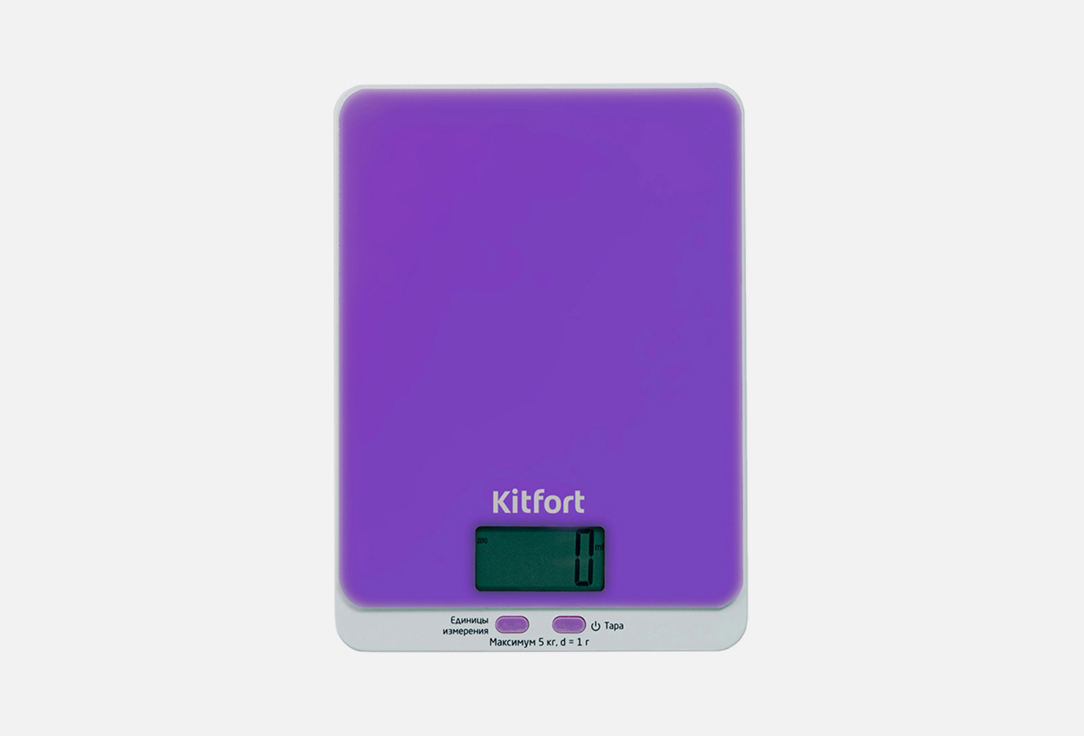 Изображение товара Весы кухонные Kitfort KT-803-6 purple