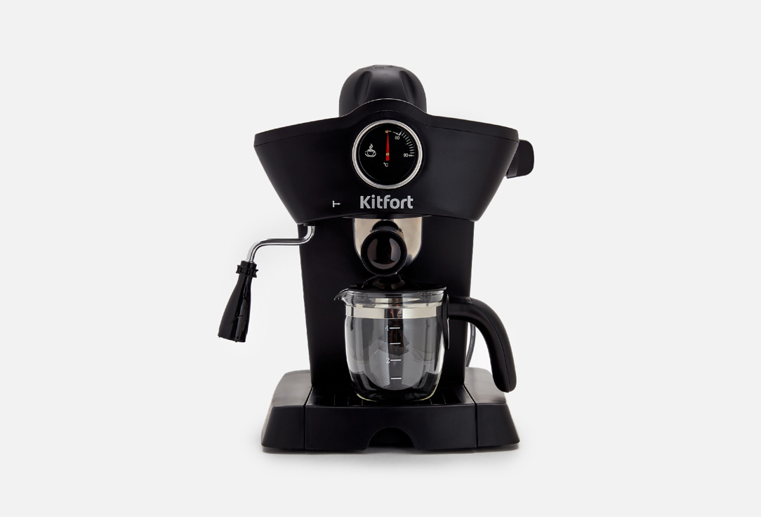 Изображение товара Кофеварка Kitfort KT-706 рожковая полуавтоматическая с взбиванием молока