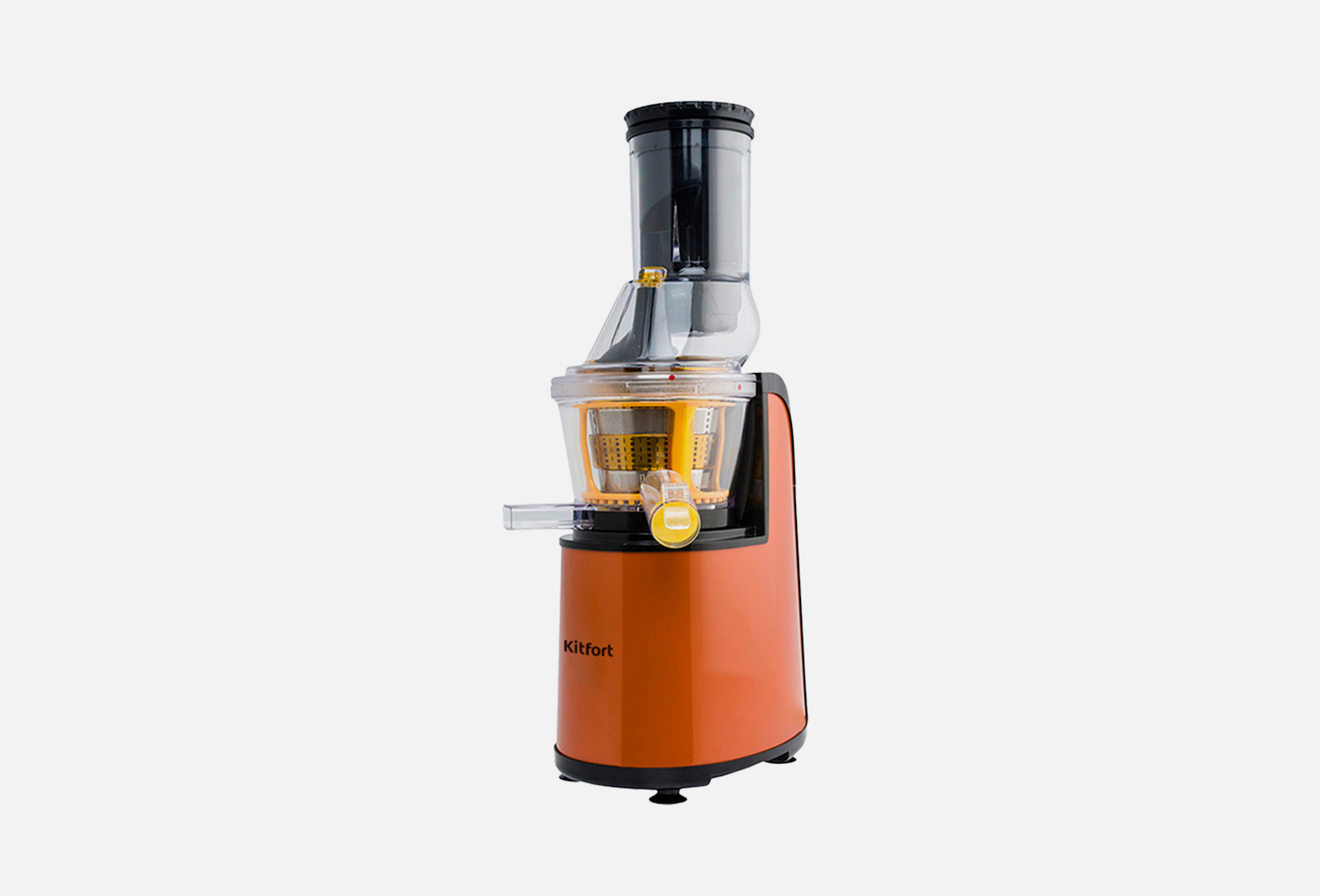 Kitfort Шнековая соковыжималка KT-1102-1 orange 1 шт — купить, цена в ...