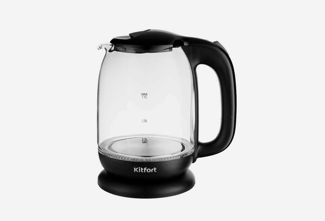 цена Чайник KITFORT KT-625-6 black 1 шт