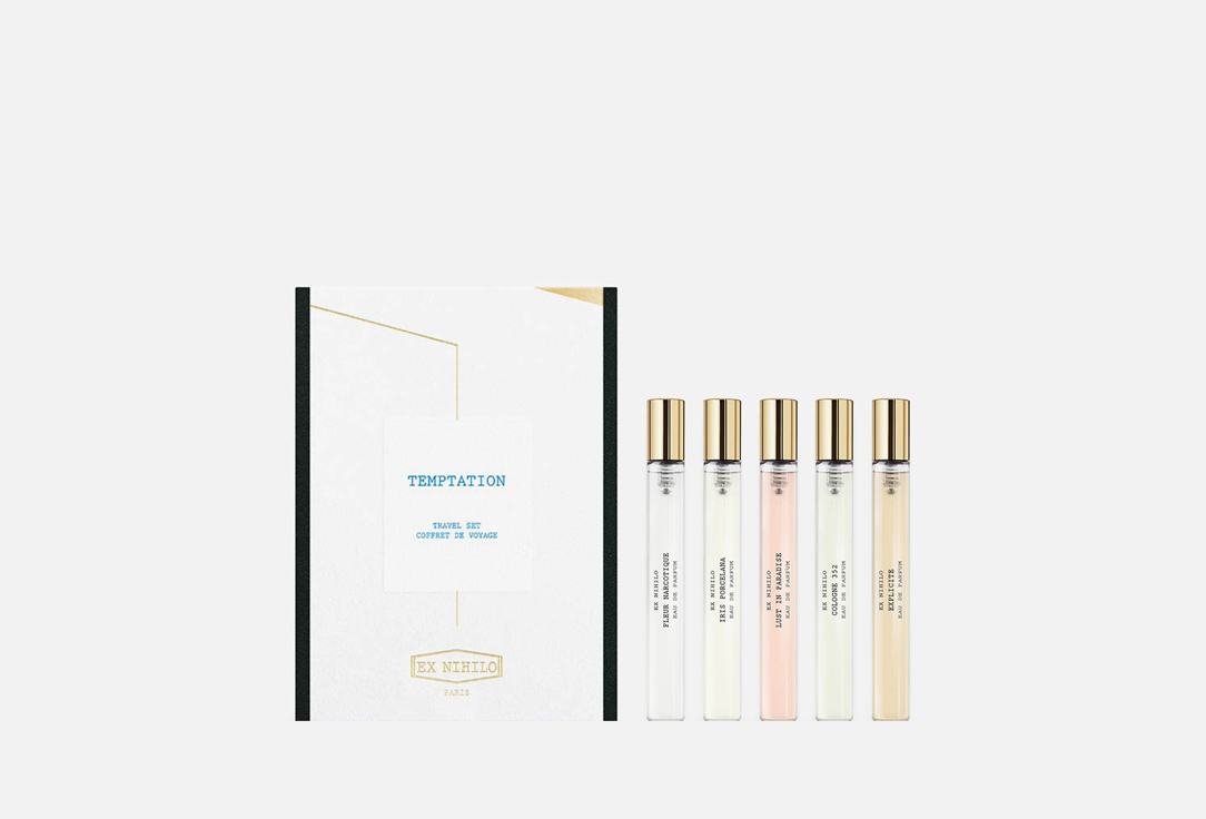 Дорожный набор парфюмерной воды EX NIHILO TEMPTATION 5 шт