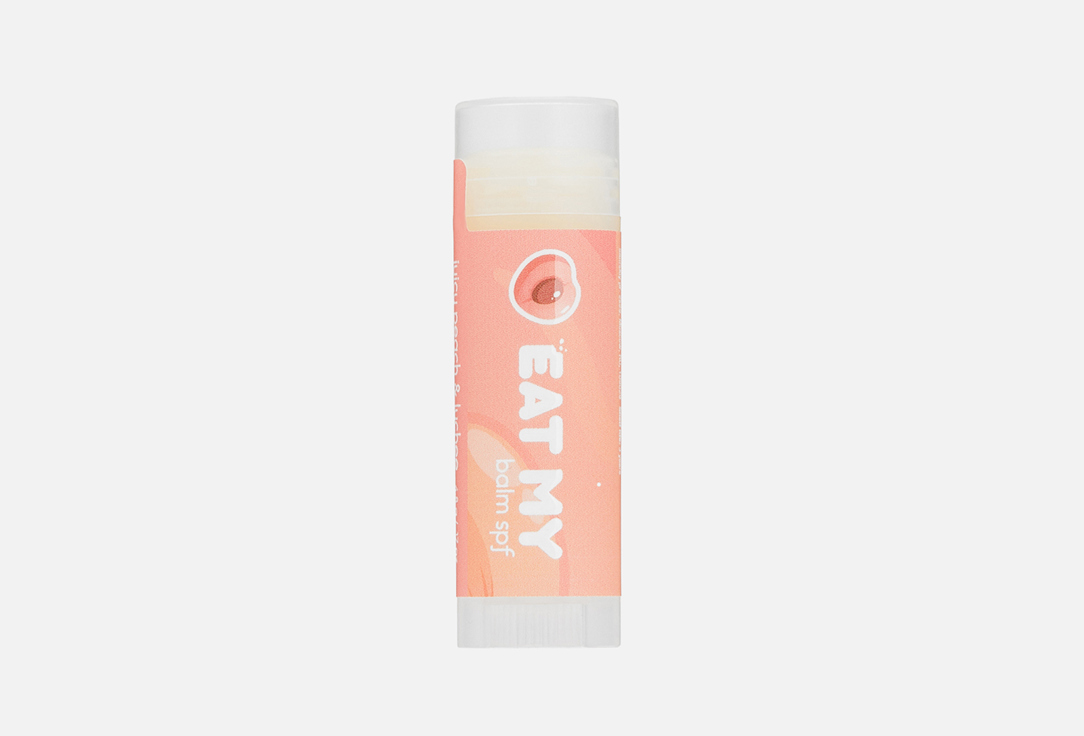 Изображение товара Бальзам для губ SPF30 EAT MY balm juicy peach & lychee