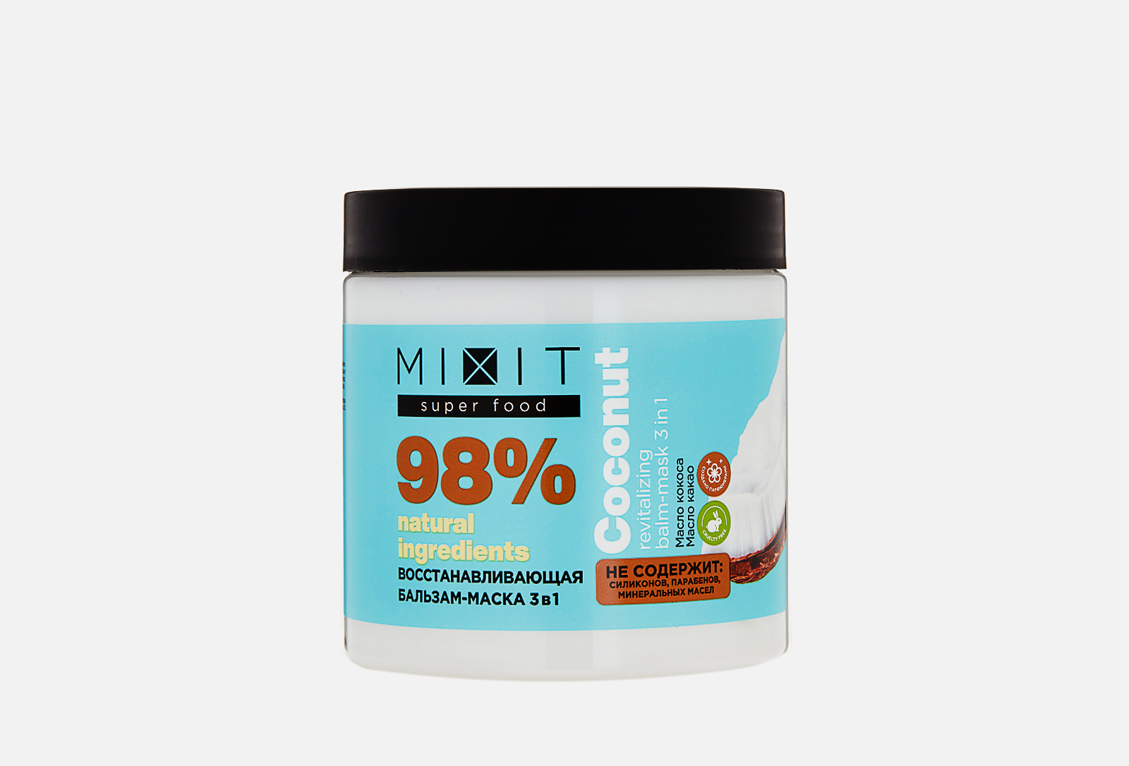 MIXIT Восстанавливающая маска для волос Coconut 500 мл — купить, цена в ...