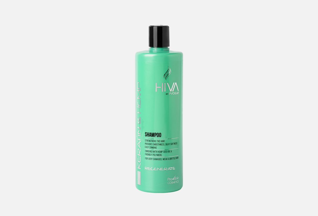 Шампунь для волос EVOQUE Hiva Keratin & Hemp 400 мл двухфазный кондиционер для волос evoque hiva keratin