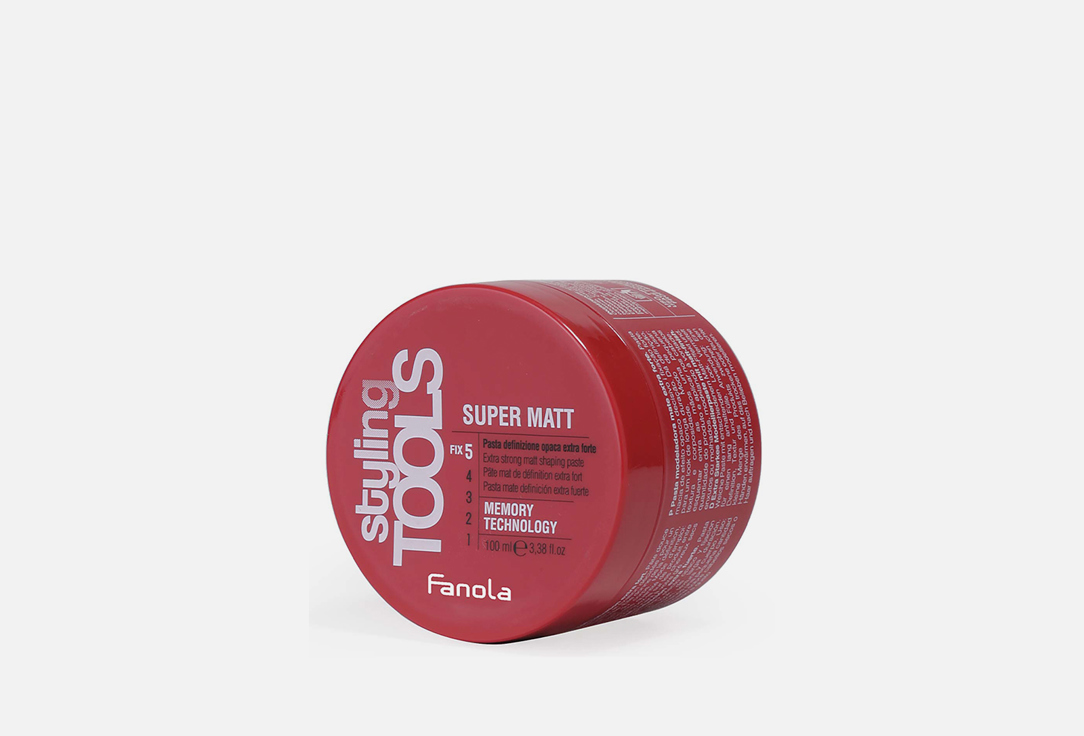 Матирующая паста для укладки волос экстрасильной фиксации FANOLA Extra strong hold 100 мл fanola styling tools эко лак для волос экстрасильной фиксации 320 мл