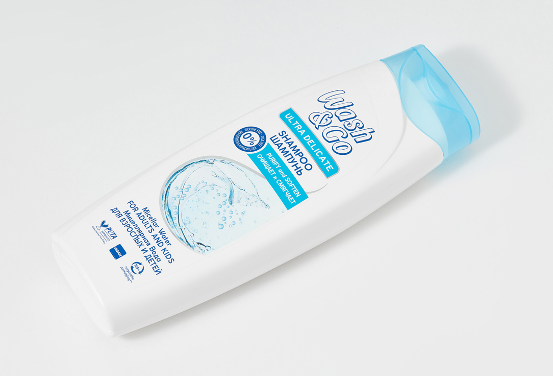 

Шампунь для волос WASH & GO, MICELLAR 360 мл