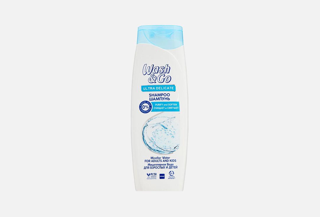 Шампунь для волос WASH & GO MICELLAR 360 мл цена и фото