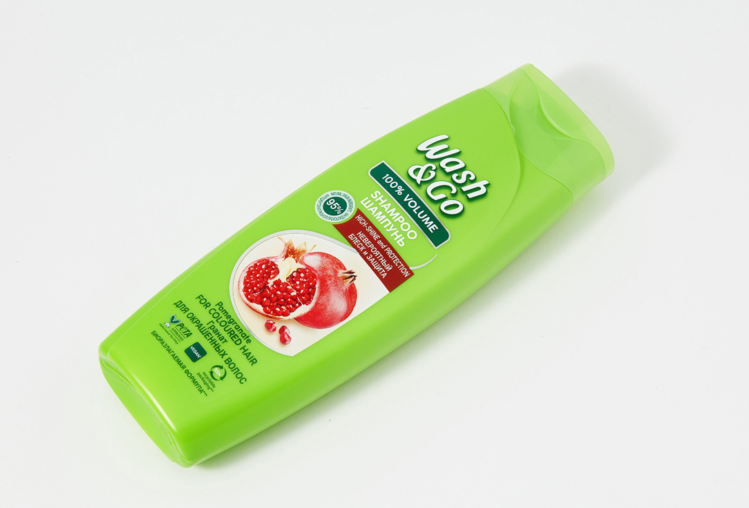 Шампунь для окрашенных волос Wash & Go POMEGRANATE 