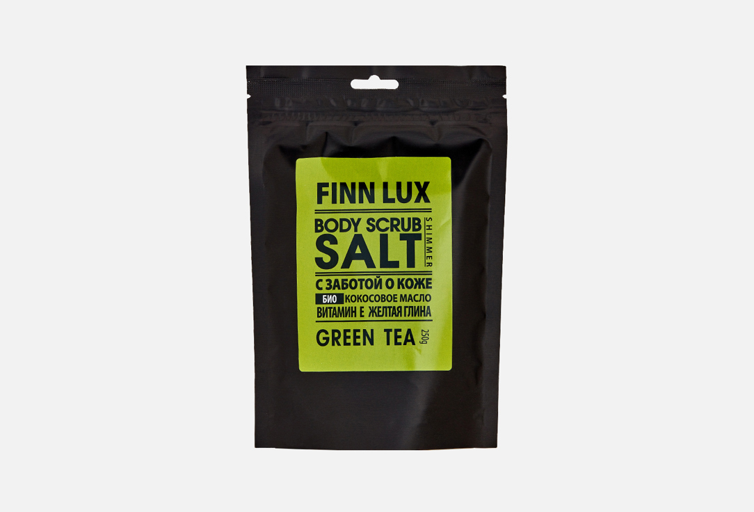 Изображение товара Скраб для тела с шиммером Finn Lux GREEN TEA
