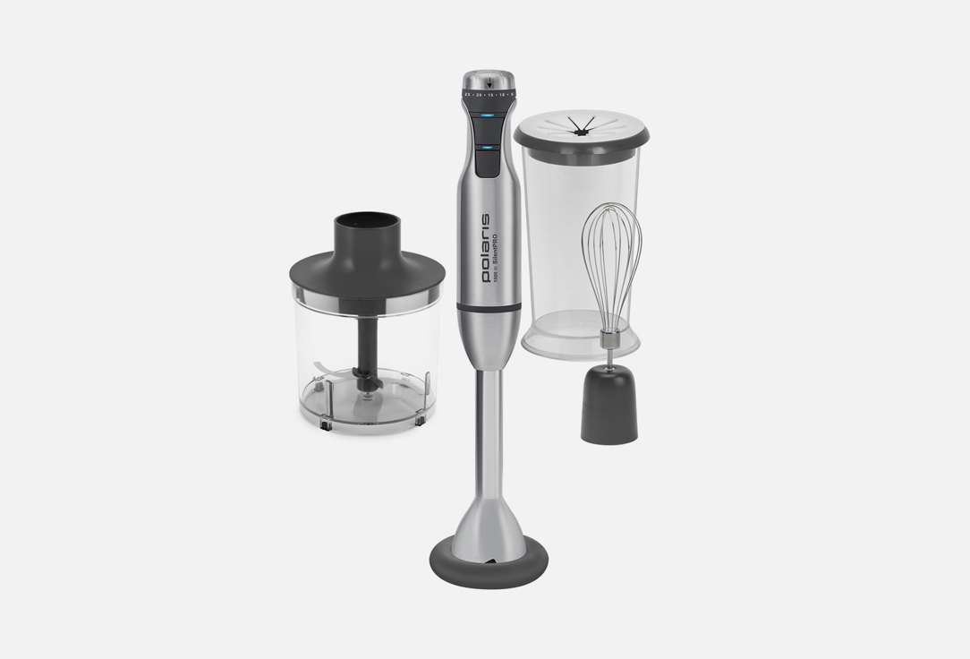Изображение товара Ручной блендер Polaris PHB 1591L Silent 3 в 1 с мощностью 1500 Вт