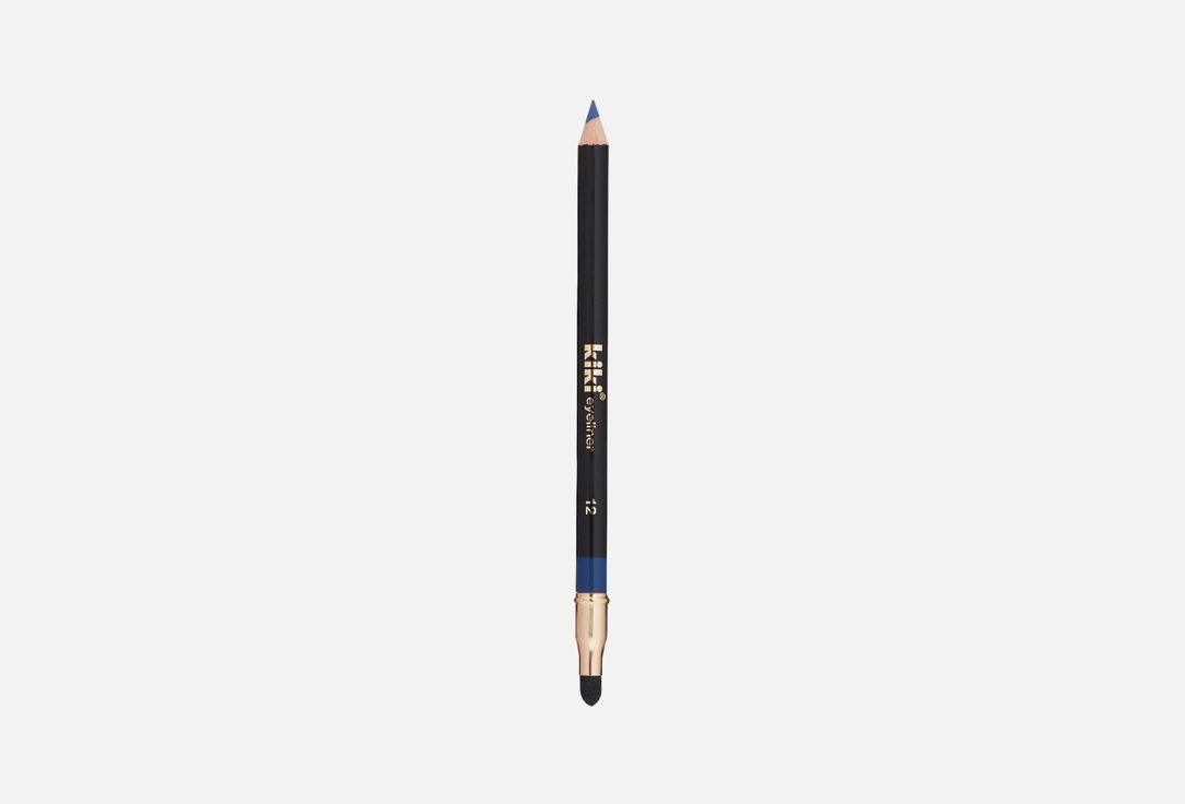 Карандаш для глаз c аппликатором KIKI Eye pencil насыщенно-синий