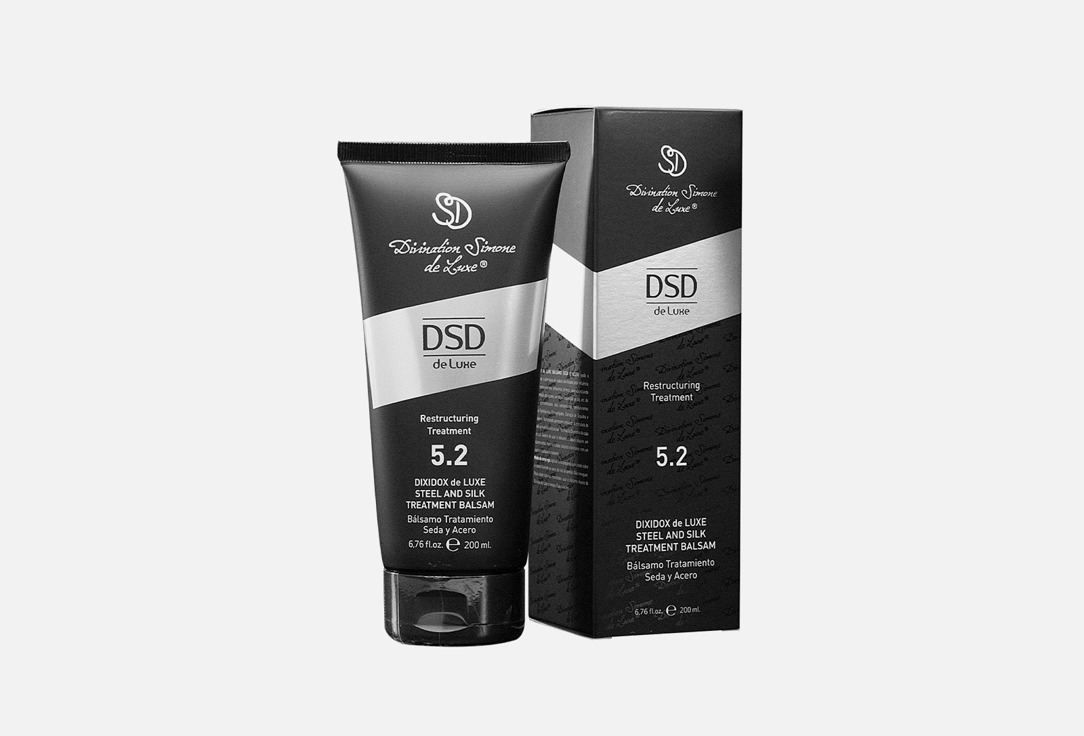 Восстанавливающий бальзам для волос DSD de Luxe 5.2 Steel and Silk Treatment Balsam 