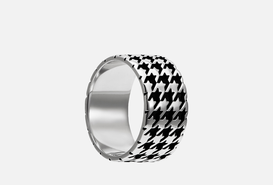 Изображение товара Кольцо Lena Artemeva Jewelry из серебра 925 с узором гусиная лапка