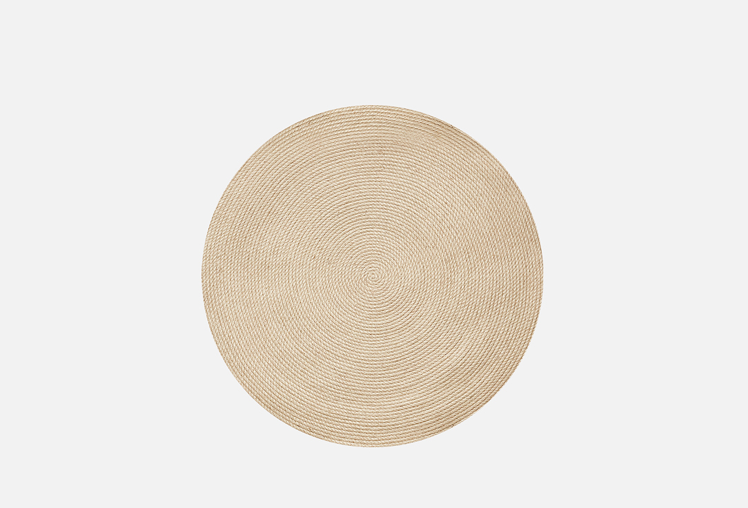 

Ковер VECHER HOME, Коричневый, Круглый 70 см 1 шт