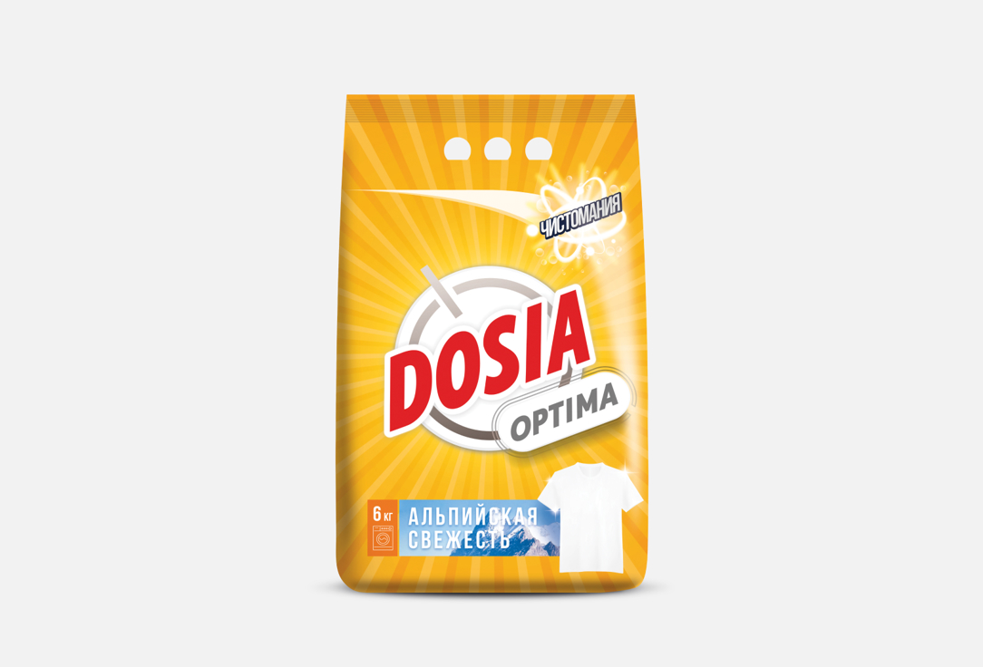 Изображение товара Стиральный порошок Dosia Optima, Альпийская Свежесть